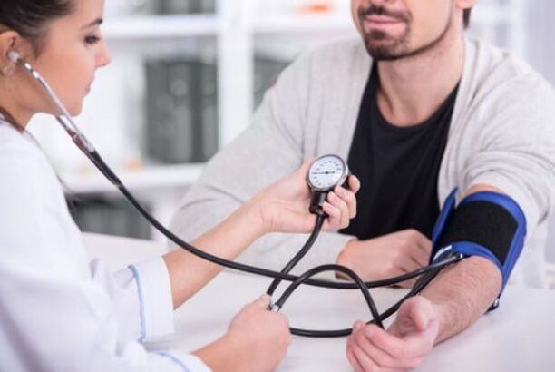 Your doctor will measure your blood pressure if you have high blood pressure